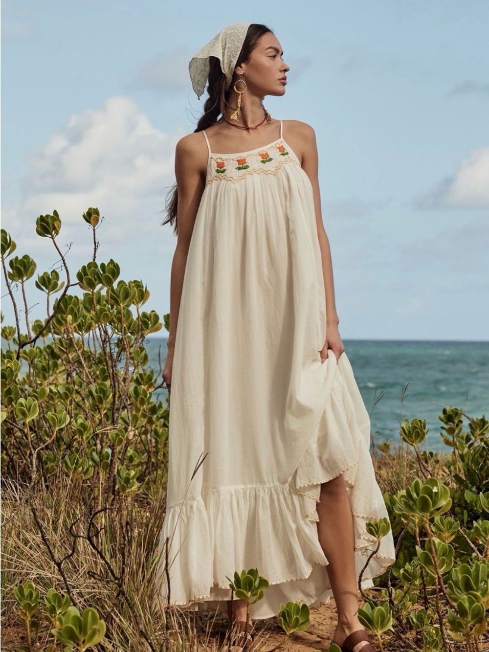 Free People Tip Toeing Maxi Dress